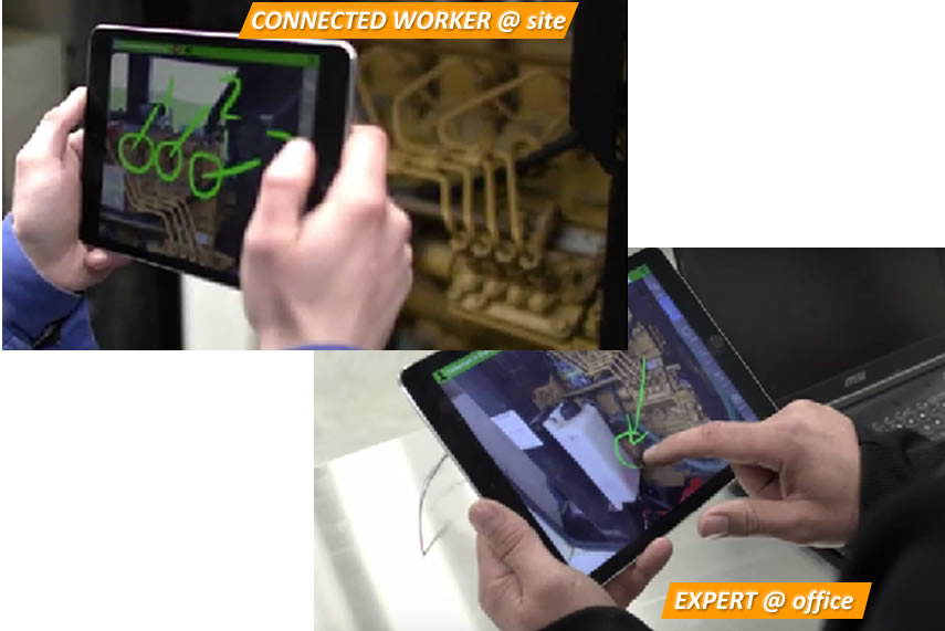 Augmented Reality Connected Worker